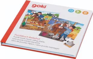 Książka z puzzlami Stajnia Goki - Puzzle - miniaturka - grafika 1