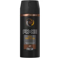 Dezodoranty i antyperspiranty męskie - Axe Unilever Dezodorant Dark Temptation w sprayu 150 ml - miniaturka - grafika 1