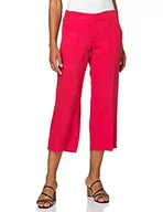 Spodnie damskie - BRAX Damskie spodnie w stylu Maine S skrócone lniane spodnie, Summer Red 1, 27W / 30L - miniaturka - grafika 1