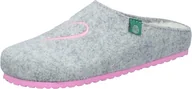 Kapcie damskie - Dr. Brinkmann Damskie kapcie Nerpio Home, jasnoszare, rozmiar 38 EU, jasnoszary, 38 EU - miniaturka - grafika 1