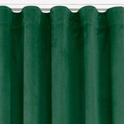 Zasłony - Zasłona VILA kolor butelkowa zieleń styl klasyczny taśma wave transparentna 7 cm velvet 530x300 homede - CURT/HOM/VILA/VELVET/PL - miniaturka - grafika 1