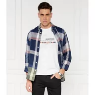 Koszulki męskie - Napapijri T-shirt BLU MARINE | Regular Fit - miniaturka - grafika 1