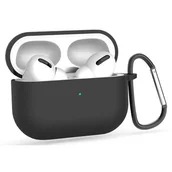 Akcesoria do słuchawek - Etui na słuchawki TECH-PROTECT Icon Hook do Apple Airpods Pro 1/2 Czarny - miniaturka - grafika 1
