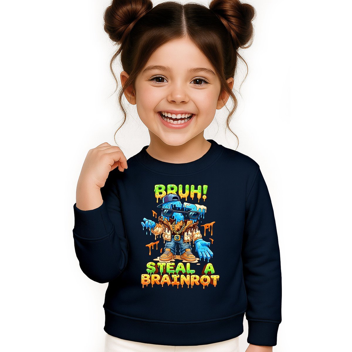 BLUZA DZIECIĘCA 67 SIX SEVEN VIRAL BRAINROT 134-140 DLA CHŁOPCA DZIEWCZYNKI