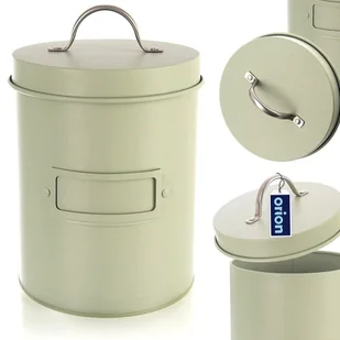 Pojemnik do przechowywania metalowy zielony GREENISH 1,3 l - Pojemniki kuchenne - miniaturka - grafika 1