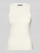 Koszulki i topy damskie - Top o kroju slim fit z mieszanki bawełny model ‘SMILE CAISA’ - miniaturka - grafika 1