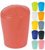 Koszyki łazienkowe - Spirella spirella 10.09597 kosz na śmieci mały, Move, Frosty Czerwony 10.09597 - miniaturka - grafika 1