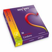 Prezerwatywy - MoreAmore Prezerwatywy - Condom Tasty Skin 36 szt - miniaturka - grafika 1