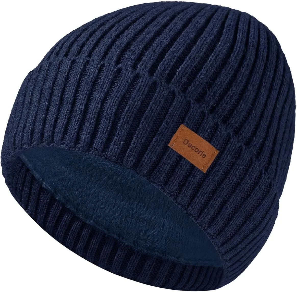 CZAPKA ZIMOWA WEŁNIANA Z POLAROWĄ PODSZEWKĄ UNISEX