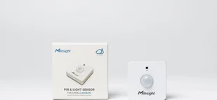MILESIGHT Milesight WS202 Czujnik Ruchu PIR oraz obecności światła w technologii LoraWan Zasięg pomiaru do 8 metrów - Pozostałe detektory - miniaturka - grafika 1