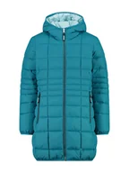 Płaszcze damskie - CMP Płaszcz zimowy w kolorze turkusowym - miniaturka - grafika 1