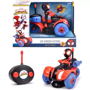 VEHICULO RADIO CONTROL MILES MORALES SPIDEY SPIDERMAN MARVEL 1:24 - Figurki dla dzieci - miniaturka - grafika 1