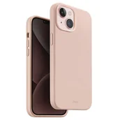 Etui i futerały do telefonów - Etui UNIQ Lino Hue Apple iPhone 15 MagClick Charging różowy/blush pink - miniaturka - grafika 1