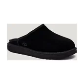 Buty dla dziewczynek - UGG Skórzane mule z dodatkiem wełny - miniaturka - grafika 1