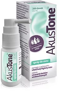 Aflofarm Akustone spray do uszu 15 ml 9081162 - Wzrok i słuch - miniaturka - grafika 1