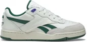 Sneakersy męskie - Sneakersy skórzane męskie Reebok BB 4000 II Basketball Chalk Dark Green (IE6833) - miniaturka - grafika 1