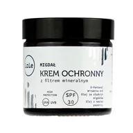 Kremy do twarzy - La-Le, krem ochronny z filtrem mineralnym UVA/UVB - SPF 30, 60 ml - miniaturka - grafika 1