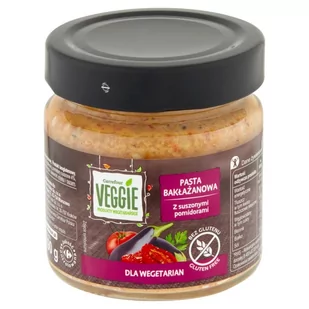 Carrefour Veggie Pasta bakłażanowa z suszonymi pomidorami 190 g - Zdrowa żywność - miniaturka - grafika 1