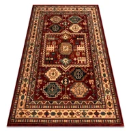 Dywany - Dywan wełniany KASHQAI 4306 300 orientalny, ramka terakota / beż czerwony 240x340 cm - miniaturka - grafika 1