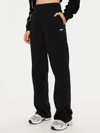 Spodnie sportowe damskie - Fila Spodnie dresowe Lauka FAW0910 Czarny Wide Leg - miniaturka - grafika 1