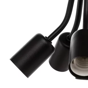 Lampa sufitowa oprawa Go, 6-punktowa, czarna - Lampy sufitowe - miniaturka - grafika 3