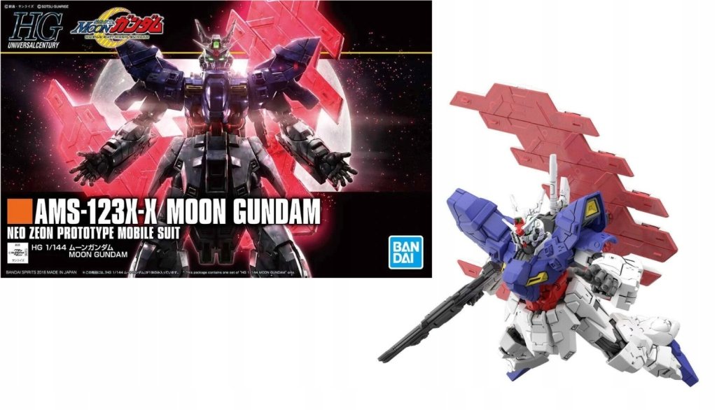 Bandai AMS-123X-X Moon Gundam Bandai 82483