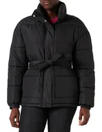 Kurtki damskie - JACK&JONES Damska kurtka puchowa JXELLEN SN kurtka, czarna, XS, czarny, XS - miniaturka - grafika 1