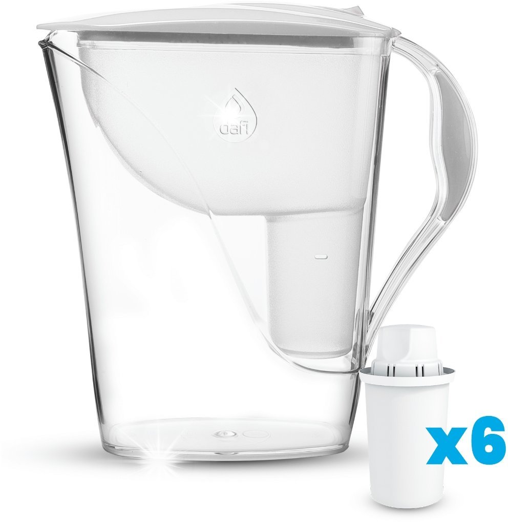 Dzbanek filtrujący Dafi Dzbanek Dafi LUNA biały 3,3l manualny 6 xClassic