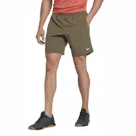 Spodenki męskie - Reebok krótkie spodenki męskie lekkie treningowe - miniaturka - grafika 1