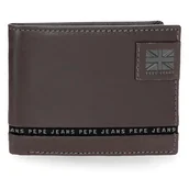 Paski - Pepe Jeans Pasek Portfel z portmonetką Brązowy 12,5x9,5x1 cm Skóra by Joumma Bags, Brązowy brązowy, Talla única, Portfel z portfelem - miniaturka - grafika 1