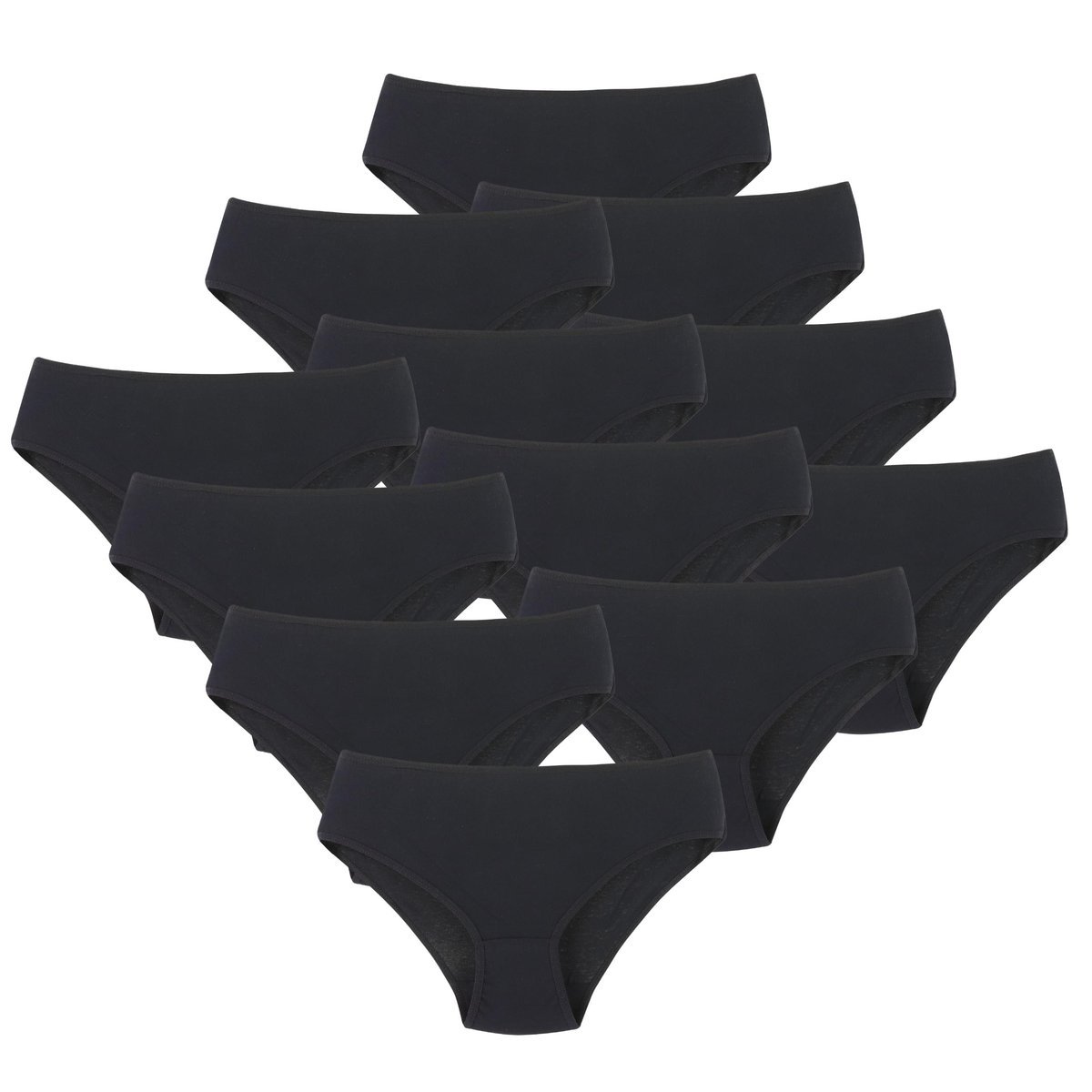 FIGI MAJTKI DAMSKIE KLASYCZNE 12 sztuk 12Pak MORAJ r. XL