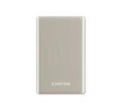 Powerbanki - Canyon OnPower 505 Magsafe 5000mAh PD 20W Beżowy - miniaturka - grafika 1