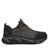 Buty trekkingowe męskie - Trekkingi Skechers Arch Fit Road Walker 237688 CCBK Szary - miniaturka - grafika 1