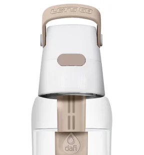 ZESTAW - Butelka filtrująca Dafi SOLID 0,7 l z filtrem + 3 x Filtr do butelki DAFI - Cappuccino - Butelki filtrujące - miniaturka - grafika 3