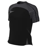 Koszulki i topy damskie - Nike Krótki rękaw Soccer Top W Nk Df Strk23 Top Ss, czarny/antracyt/biały, DR2278-010, XL - miniaturka - grafika 1