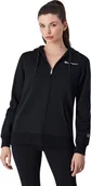 Bluzy damskie - Champion Bluza damska Champion Full Zip Hoodie czarna 117531 KK001 XS - miniaturka - grafika 1