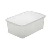 Pudła i pojemniki do przechowywania - Pojemnik nastawny Wilma 30 x 20 x 11 cm transparent keeeper - miniaturka - grafika 1