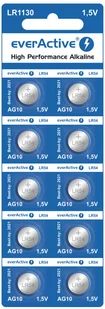 EverActive 10x Baterie alkaliczna mini G10 LR1130 LR54 EVAG10 - Baterie i akcesoria - miniaturka - grafika 4