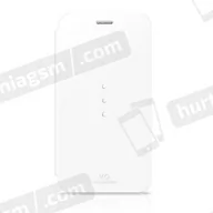 Etui i futerały do telefonów - White Diamonds Etui do Samsung S5 Mini Booklet Biały - miniaturka - grafika 1
