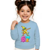 Bluzy dla dziewczynek - BLUZA DZIECIĘCA 67 SIX SEVEN VIRAL 122-128 DLA CHŁOPCA DZIEWCZYNKI - miniaturka - grafika 1