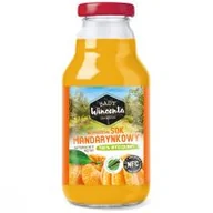 Soki i napoje niegazowane - Sady Wincenta Sok 100% mandarynkowy naturalnie mętny tłoczony NFC 330 ml - miniaturka - grafika 1