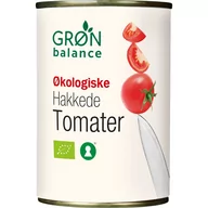 Koncentraty warzywne, przeciery - Gron Balance Pomidory krojone bez skóry 400 g Bio - miniaturka - grafika 1