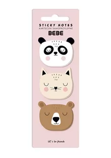 Karteczki samoprzylepne BB Friend Girls 75szt - INTERDRUK - Notesy i bloczki - miniaturka - grafika 1