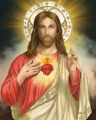 Kolorowanki, wyklejanki - Norimpex, Malowanie po numerach Święte Jezus Moje serce - miniaturka - grafika 1