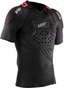 Leatt Leatt AirFlex Stealth Koszulka ochronna, black XL 2021 Ochraniacze na plecy i klatkę piersiową LE-PRT-2008/1/XL - Ochraniacze - miniaturka - grafika 1