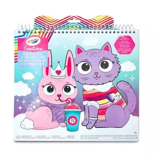 Crayola Creations: Zestaw do rysowania z naklejkami Pet Fashion - Zabawki kreatywne - miniaturka - grafika 1