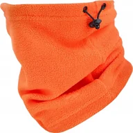 Apaszki i szaliki damskie - Komin polarowy bandana 4F BDAU043 pomarańczowy 70S - miniaturka - grafika 1