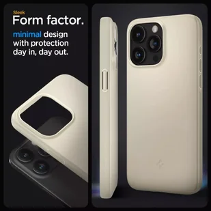 Etui Spigen Thin Fit do Apple iPhone 15 Pro Mute Beige - Pozostałe akcesoria do telefonów - miniaturka - grafika 12