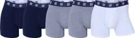 Majtki męskie - CR7 Bokserki Męskie 5-pak - Granatowe/Szare/Białe, Premium Bawełna Xl - miniaturka - grafika 1