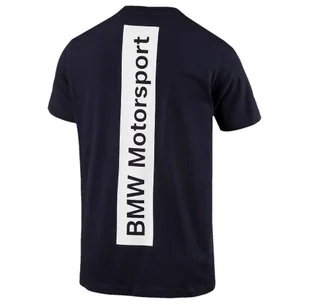 T-shirt koszulka PUMA BMW MSP TEE MPOWER - M - Koszulki i topy damskie - miniaturka - grafika 1